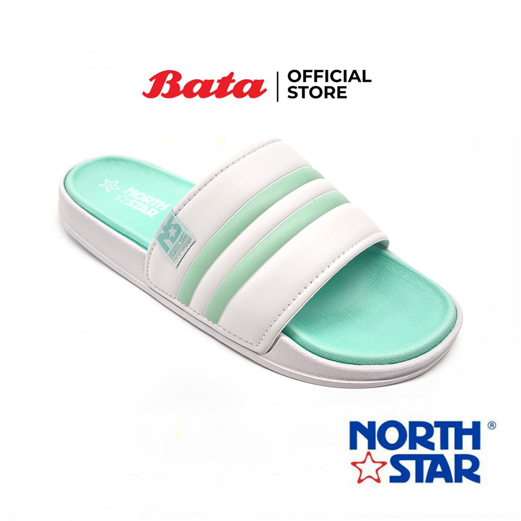 Bata บาจา North Star รองเท้าเล่นน้ำสงกรานต์ รองเท้าแตะลุยน้ำสงกรานต์ แบบสวม สวมใส่ง่าย สำหรับผู้หญิง รุ่น EDEN สำหรับผู้หญิง สีเขียว รหัส 5611779 ราคา 300 บาท*ส่งฟรี