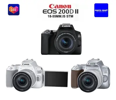 Canon Camera EOS 200D Mark2 Kit 18-55 mm.IS STM - รับประกัน 1ปี