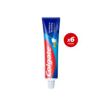 [มี 2 แพ็คให้เลือก] ยาสีฟัน คอลเกต รสยอดนิยม ป้องกันฟันผุ 150 กรัม Colgate Anticavity Great Regular Flavor Toothpaste 150g