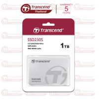 SSD230S 1TB : SATA III Transcend -รับประกัน 5 ปี หรือ **รับประกันไม่เกิน 560 TBW ** - มีใบกำกับภาษี