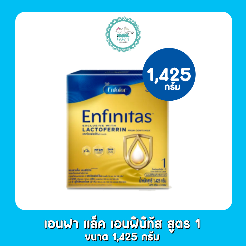 เอนฟาแล็ค เอนฟินิทัส สูตร 1 1,425 กรัม ราคา 2,439 บาท*ส่งฟรี