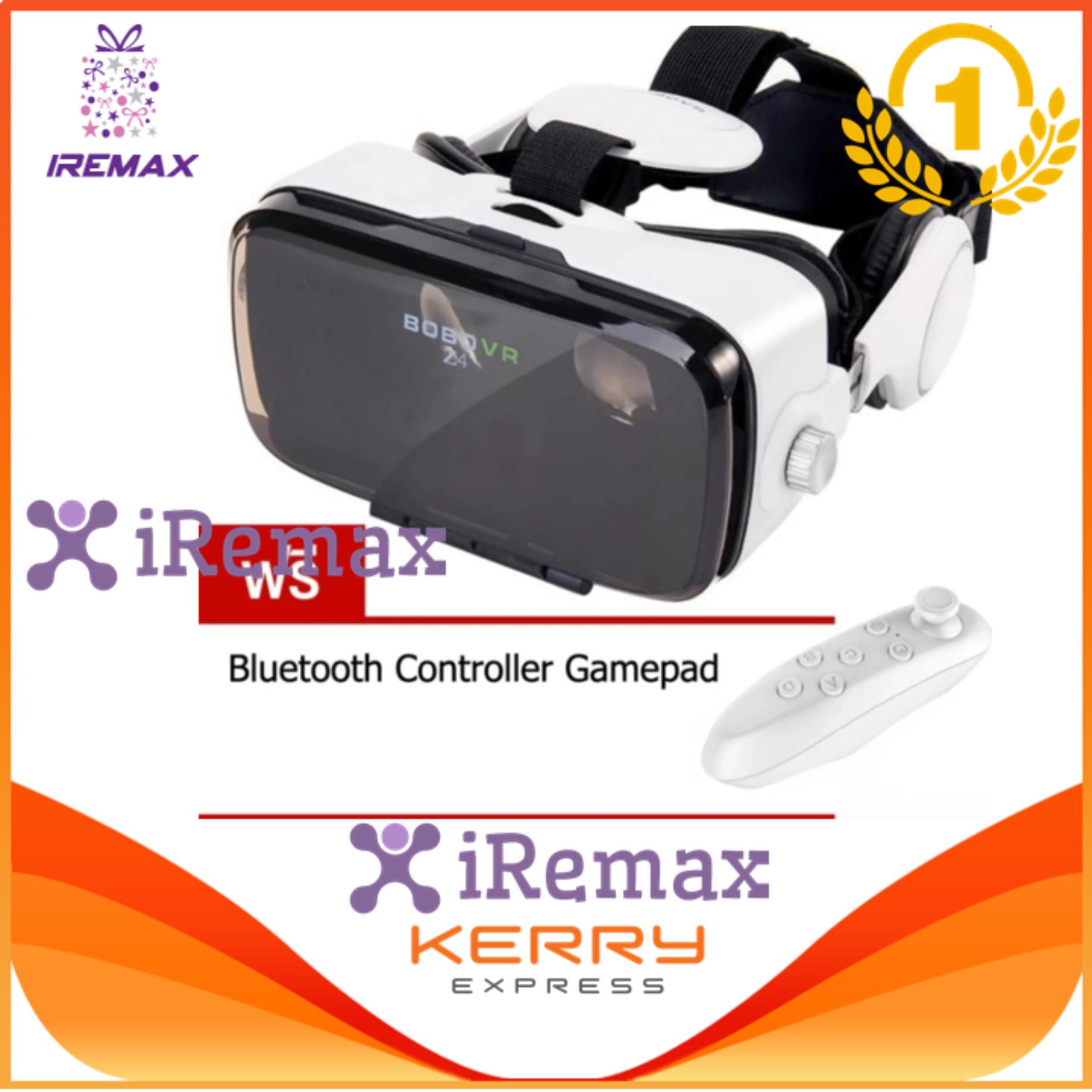 iremax VR Box BOBO Z4 มีหูฟังในตัว Free VR Bluetooth Remote (price:390-)