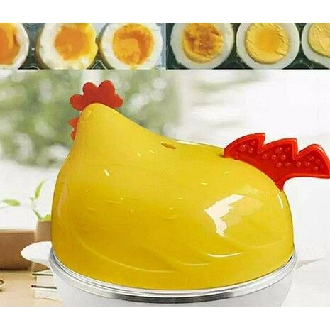 พร้อมส่งทันที เครื่องต้มไข่ เครื่องนึ่งไข่ เครื่องต้มไข่รูปไก่ Chicken egg cooker*มีของพร้อมส่ง* เครื่องต้มไข่