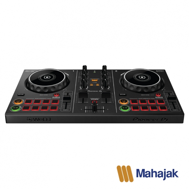 PIONEER DDJ-200 เครื่องเล่นดีเจ SMART DJ CONTROLLER ( สินค้าใหม่ ของแท้รับประกันศูนย์ )