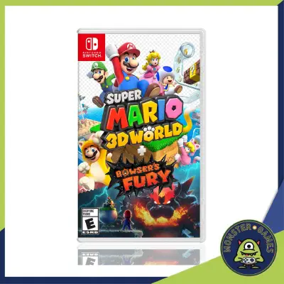 Mario 3D World + Bowser's Fury Nintendo Switch game (เกมส์ Nintendo Switch)(ตลับเกมส์Switch)(แผ่นเกมส์Switch)(ตลับเกมส์สวิต)(Mario 3D Switch)