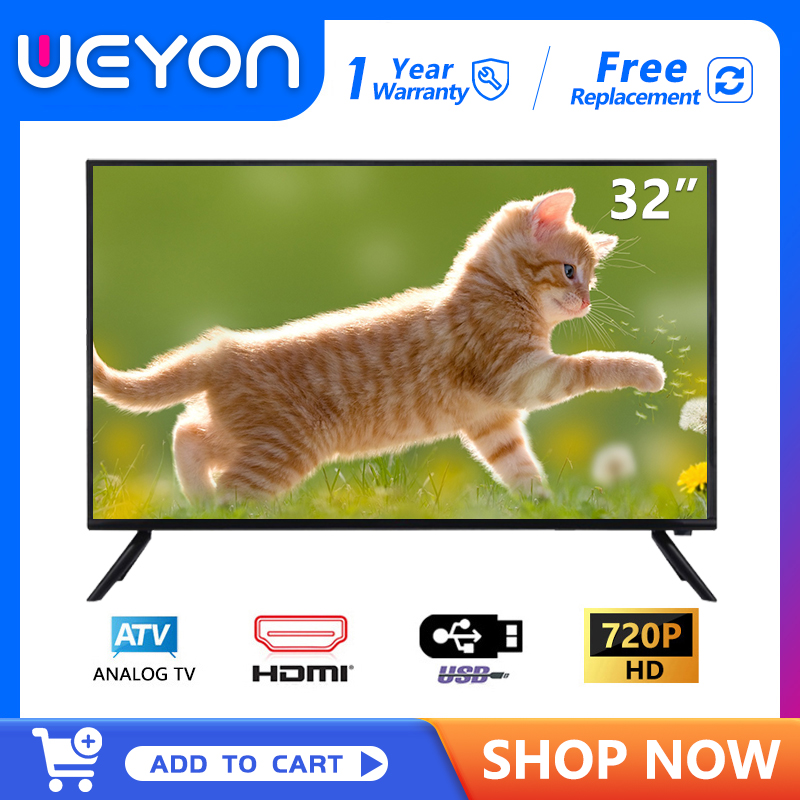 Weyon 32-Inch Flat-Screen Tv Can Be Used as a Computer Monitor. One Year Warranty ราคา 2,550 บาท*ส่งฟรี