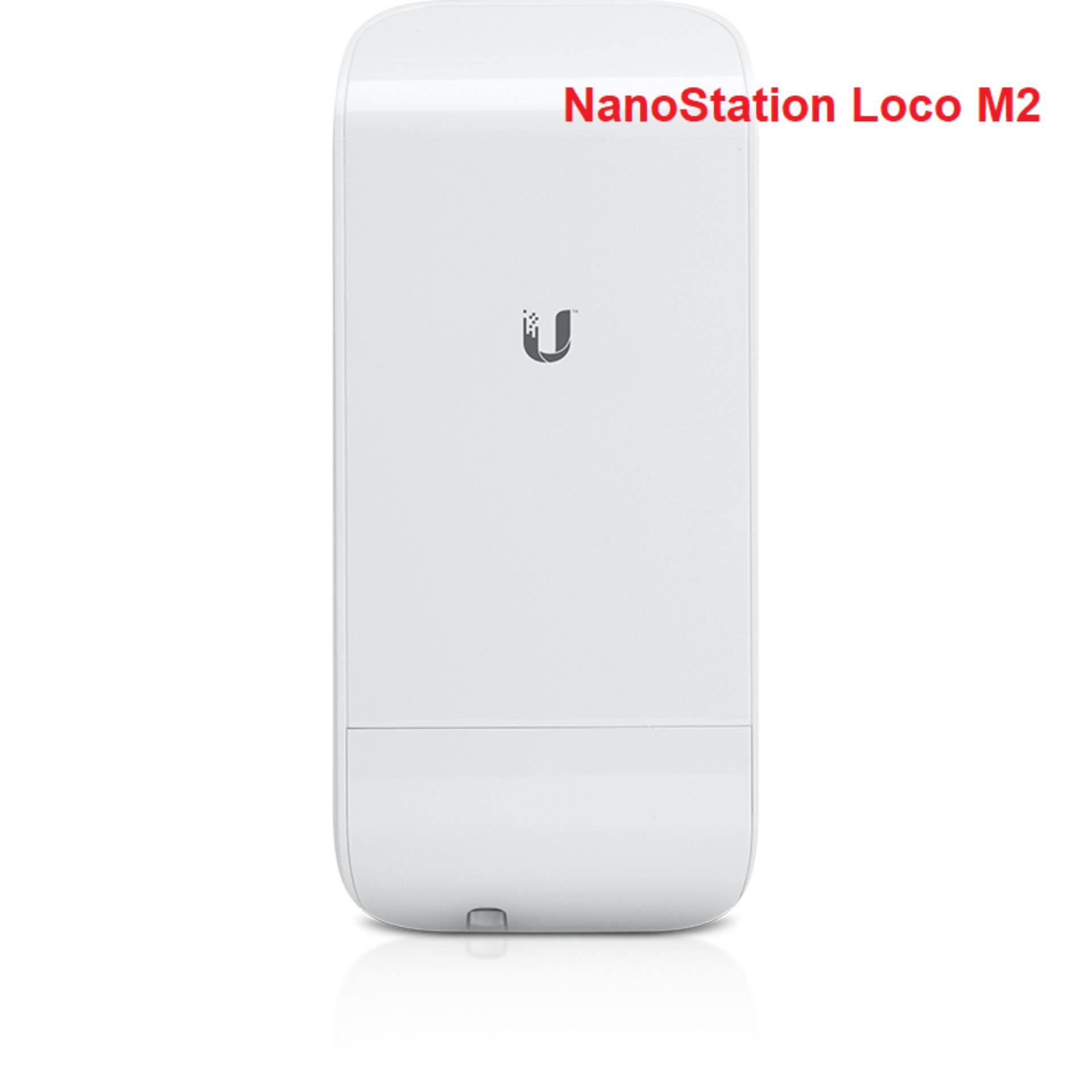 NanoStation Loco M2 Access Point Outdoor 2.4GHz 150Mbps พร้อม POE ในชุด (สินค้าไม่มีประกัน)