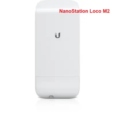 NanoStation Loco M2 Access Point Outdoor 2.4GHz 150Mbps พร้อม POE ในชุด (สินค้าไม่มีประกัน)