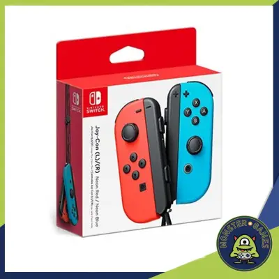Joy-Con สีฟ้า-แดง Nintendo Switch (จอยcon Switch)(จอยคอน Switch)(Nintendo Switch Controller)(Joy-Con Red-Blue color for Nintendo Switch)(Joy-Con Neon for Nintendo Switch)(Joy Con Switch)(Joycon Switch)