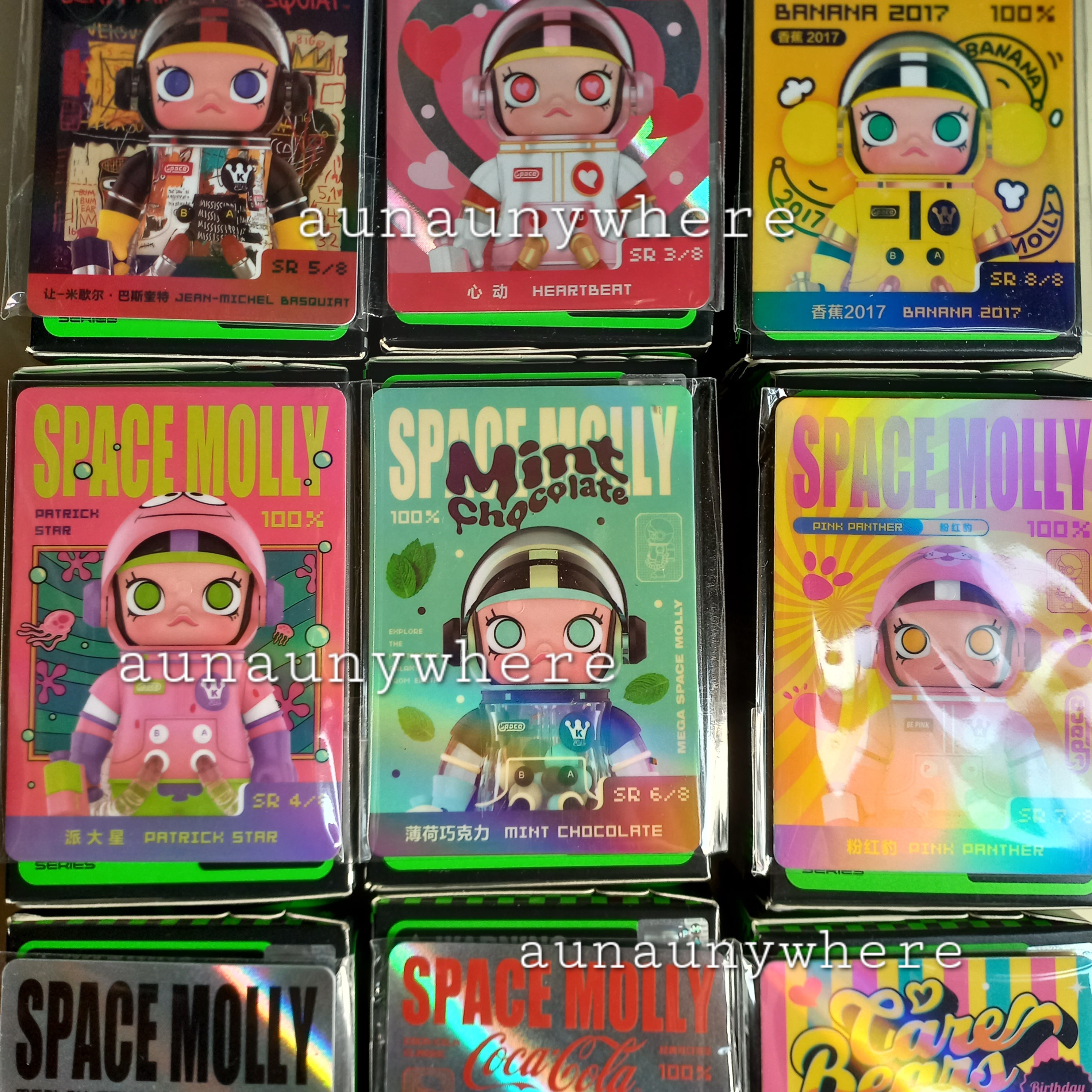 🤣 Ready to Ship (Ready with Sr Guarantee, Special Card, No Other Genuine Copies Exist) Genuine Copyright Mega Space Molly, Molly into the Universe, Space. 🤣 Popmart ° Molly Art Toy Series 2-B ราคา 345 บาท*ส่งฟรี