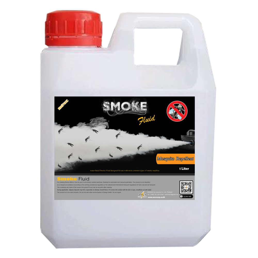 Fog Fluid น้ำยาสโมค 1000ml สูตร ไล่ยุง Rellent Mosquito กลิ่น หอม น้ำยาทำควัน Smoke Fog Machine ทำจาก ส่วนผสม สารตั้งต้นจากธรรมชาติ เครื่องทำควันสโม๊ค