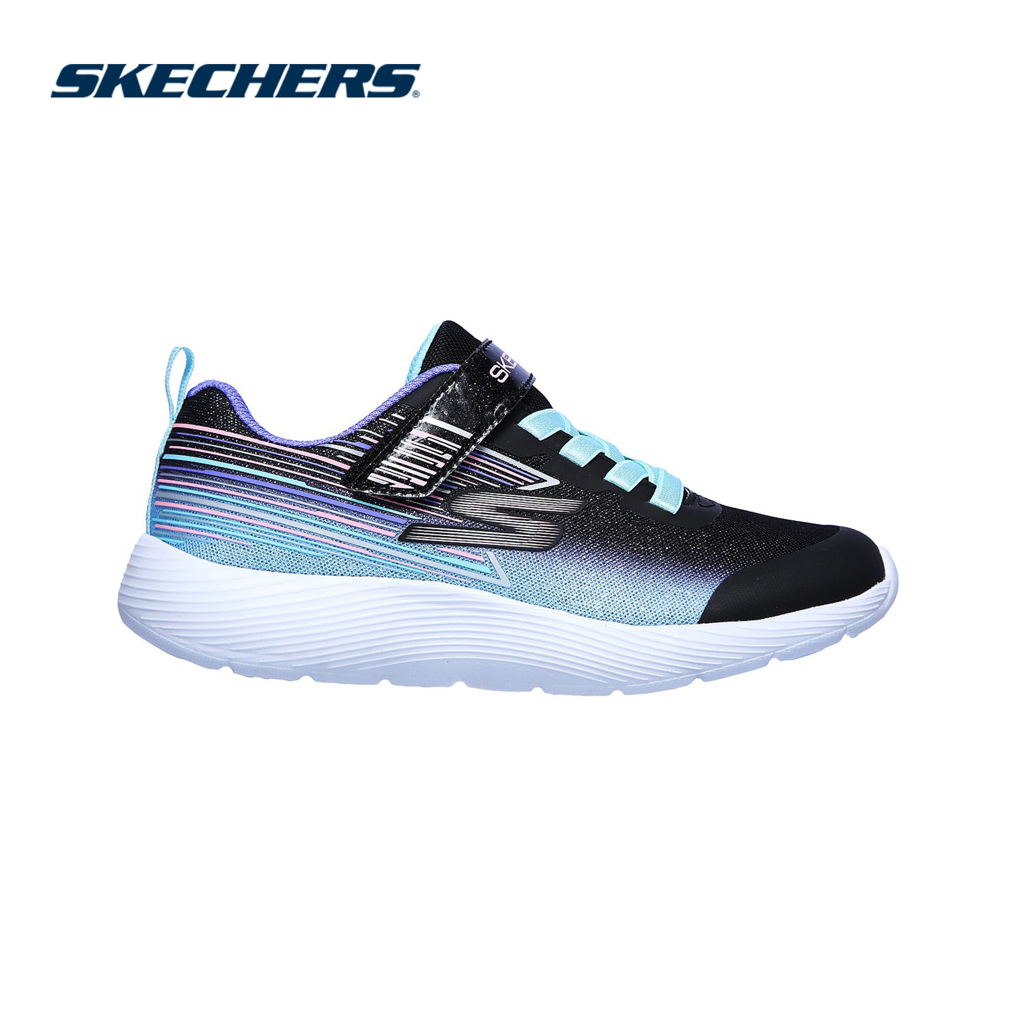 Skechers สเก็ตเชอร์ส รองเท้า เด็กผู้หญิง Dyna-Lite Shoes - 302456L-BKMT