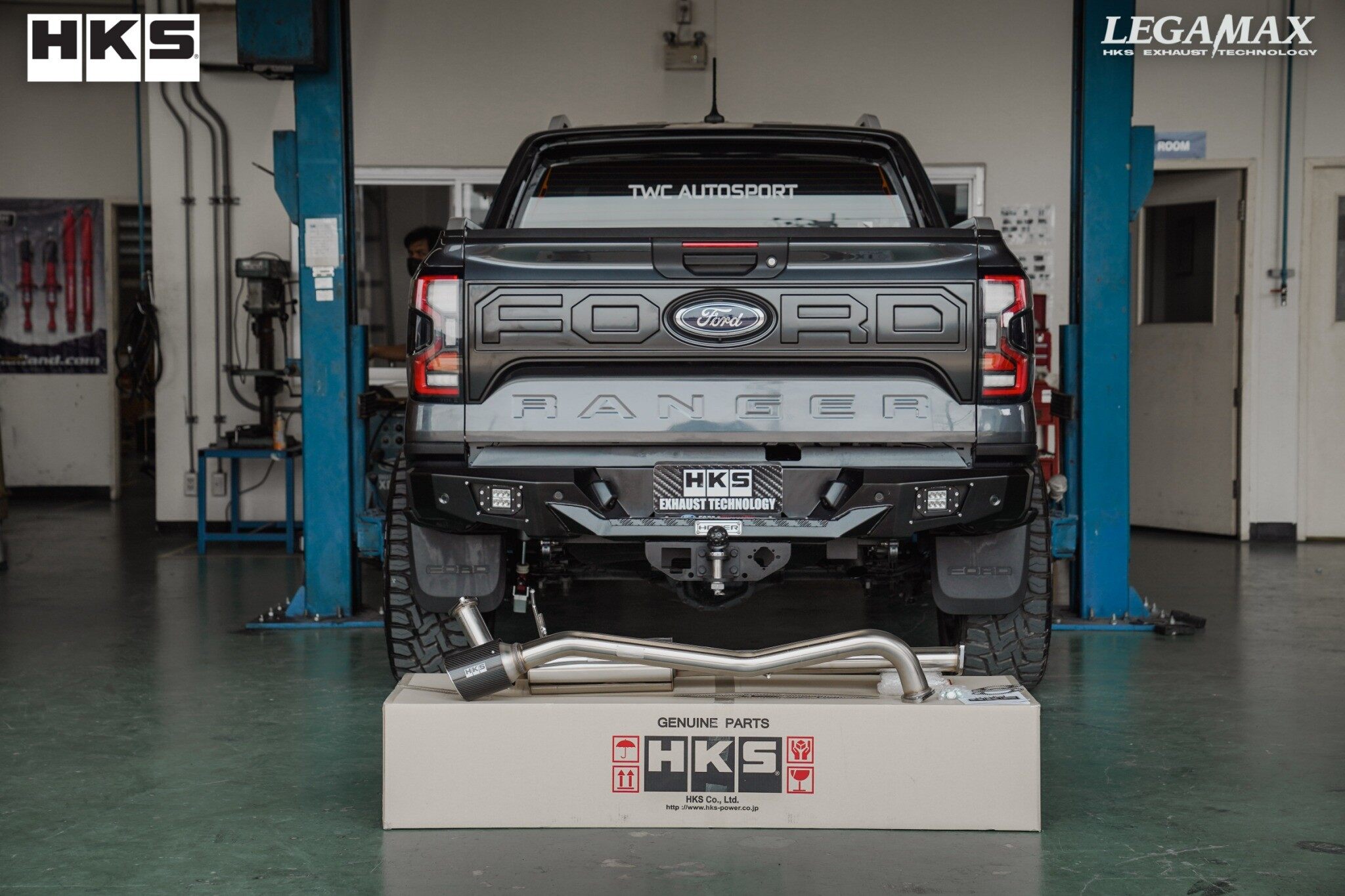 ท่อ HKS เคฟล่า คาร์บอนแท้ ใส่ Ford Ranger Nextgen แบรนด์ญี่ปุ่น100% ราคา 17,500 บาท*ส่งฟรี