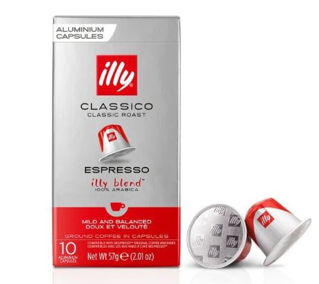 Original illy coffe capsule for Nespresso machine ชนิดแคปซูล สำหรับเครื่อง Nespresso