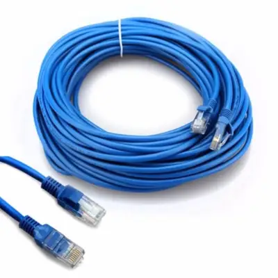 สายแลน cat5e ยาว 50 เมตร สาย LAN สายแลน cat5e สาย LAN cat5e สายแลน Cat5e สำเร็จรูปพร้อมใช้งาน คละสี สายอินเตอร์เน็ต สายเน็ต สายแลน cable cable cat5