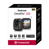 กล้องติดรถยนต์ Transcends DrivePro 250( 2K QHD 1440P ) WiFi Memory Card 64 GB - Transcend -รับประกัน 2 ปี - มีใบกำกับภาษี