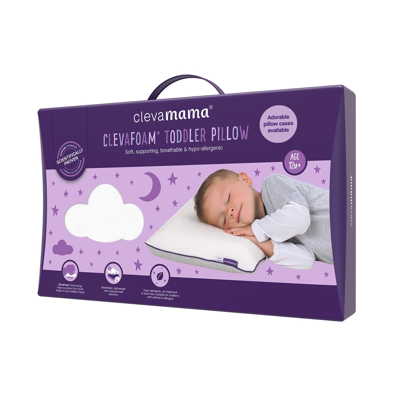 Clevamama Toddler ClevaFoam™ หมอนเด็กเล็ก 1 ปีขึ้นไป