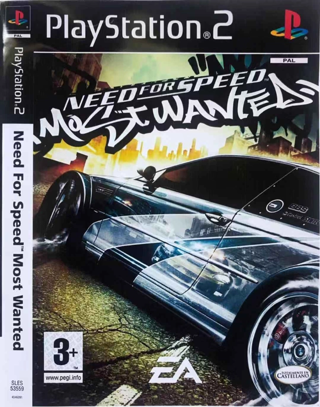 ภาพหน้าปกสินค้าแผ่นเกมส์ PS2 Need for Speed: Most Wanted