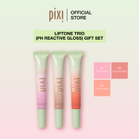 Pixi LipTone Trio (pH Reactive Gloss) gift set - Prettiness/Naturalness/Peachyness ลิปโทน ทริโอ พีเอช รีแอคทีฟ กลอส