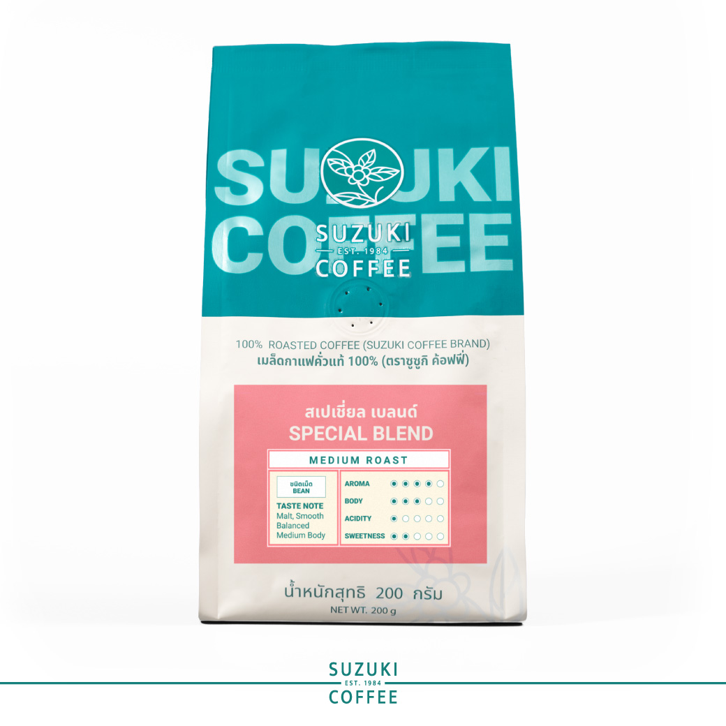 SUZUKI COFFEE Special Blend - Medium Roast ราคา 233 บาท*ส่งฟรี