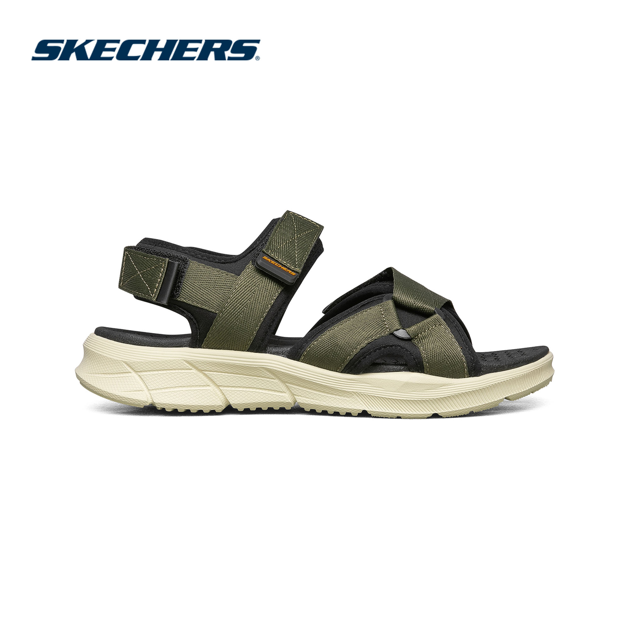 Skechers สเก็ตเชอร์ส รองเท้าแตะ ผู้ชาย Equalizer 4.0 Sport Casual Sandals Shoes - 237050-OLBK