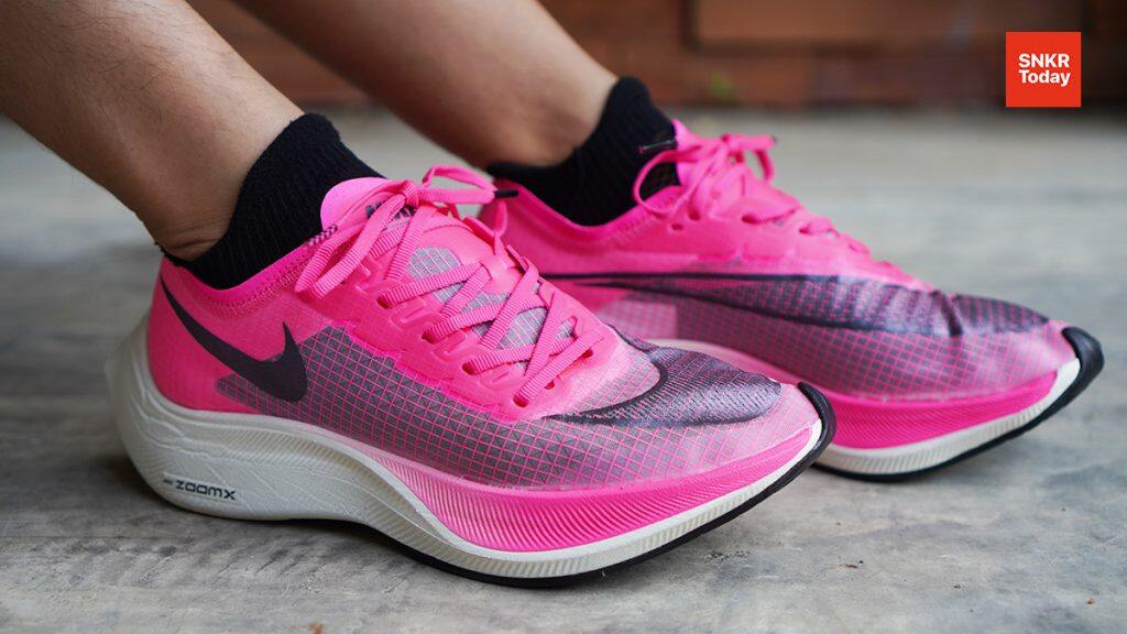 รองเท้าNike zoom Vapor-fly Next% Pink blush