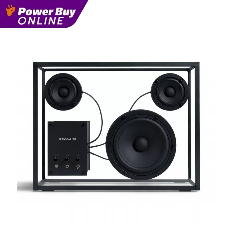 TRANSPARENT Transparent ลำโพงบลูทูธ (140 วัตต์,สีดำ) ราคา 55,900 บาท*ส่งฟรี
