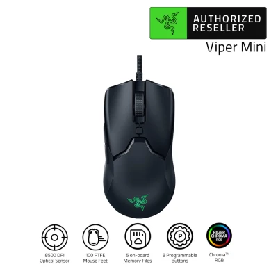 Razer Viper Mini Ultralight Gaming Mouse with Optical Sensor 8,500DPI