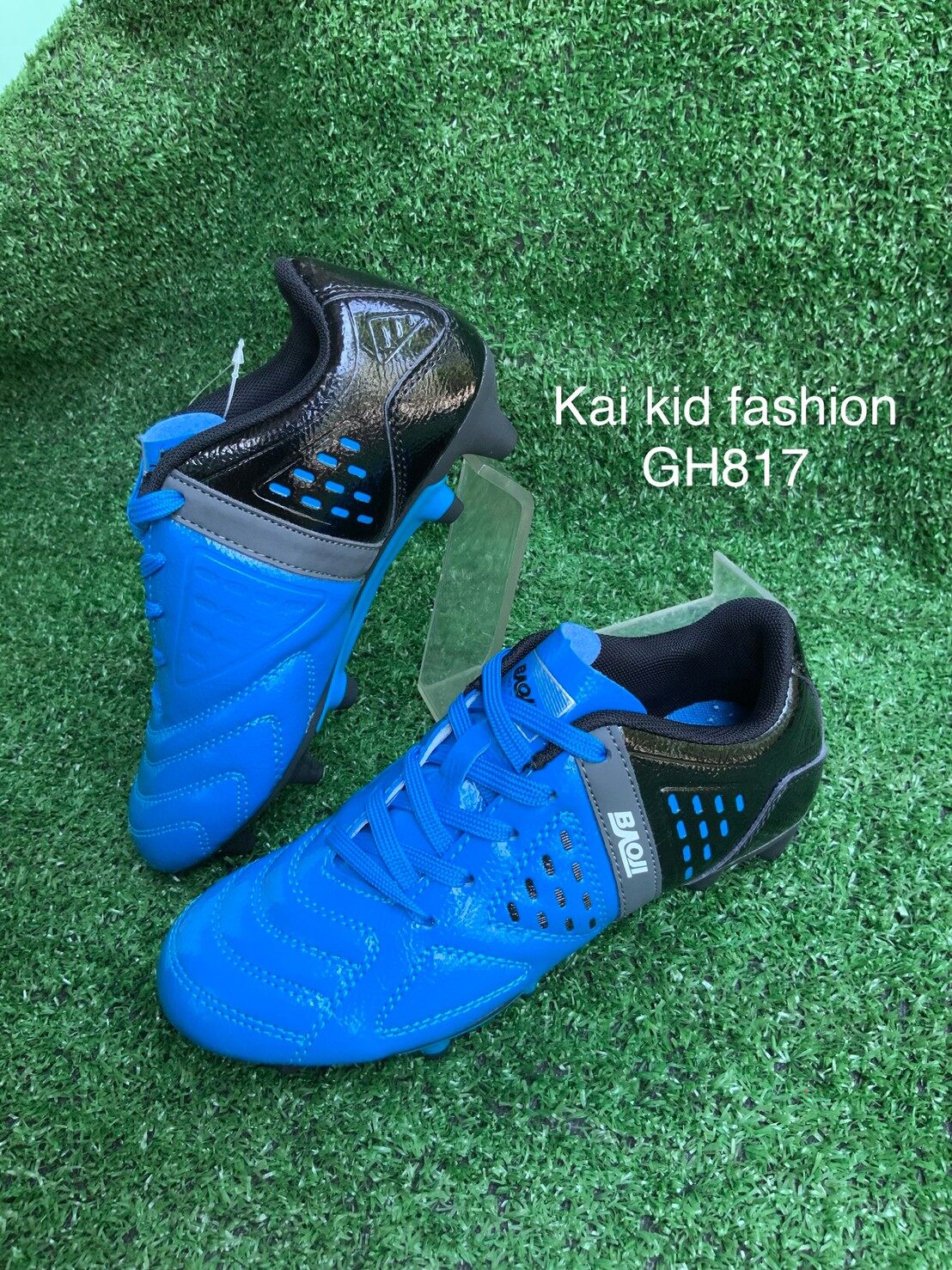 รองเท้าสต๊ั๊ดเด็ก รองเท้าเด็ก ใส่ออกกำลังกาย แบรนด์ บาโอจิ baoji kid ของเเท้จากโรงงาน GH817