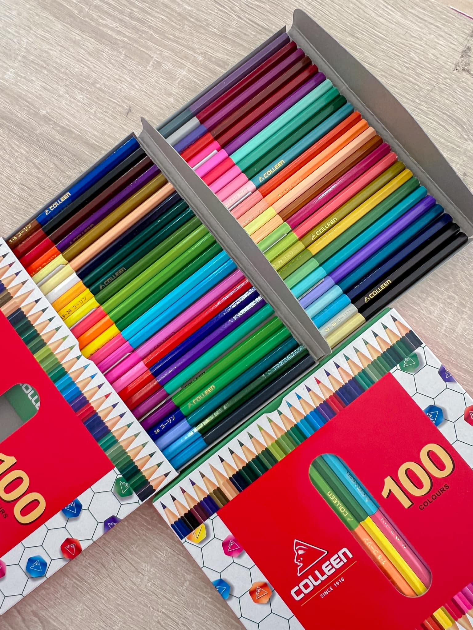 COLLEEN สีไม้คอลลีน 100 สี (ของแท้ 100%)