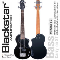 Blackstar® Carry-On ST Bass กีตาร์เบส ไซส์ Travel Guitar 18 เฟรต บอดี้ไม้ Poplar เคลือบเงา คอไม้นาโต้ 2 ชิ้น ปิ๊กอัพ PB Style พกพกสะดวก ** ประกันศูนย์ 1 ปี **