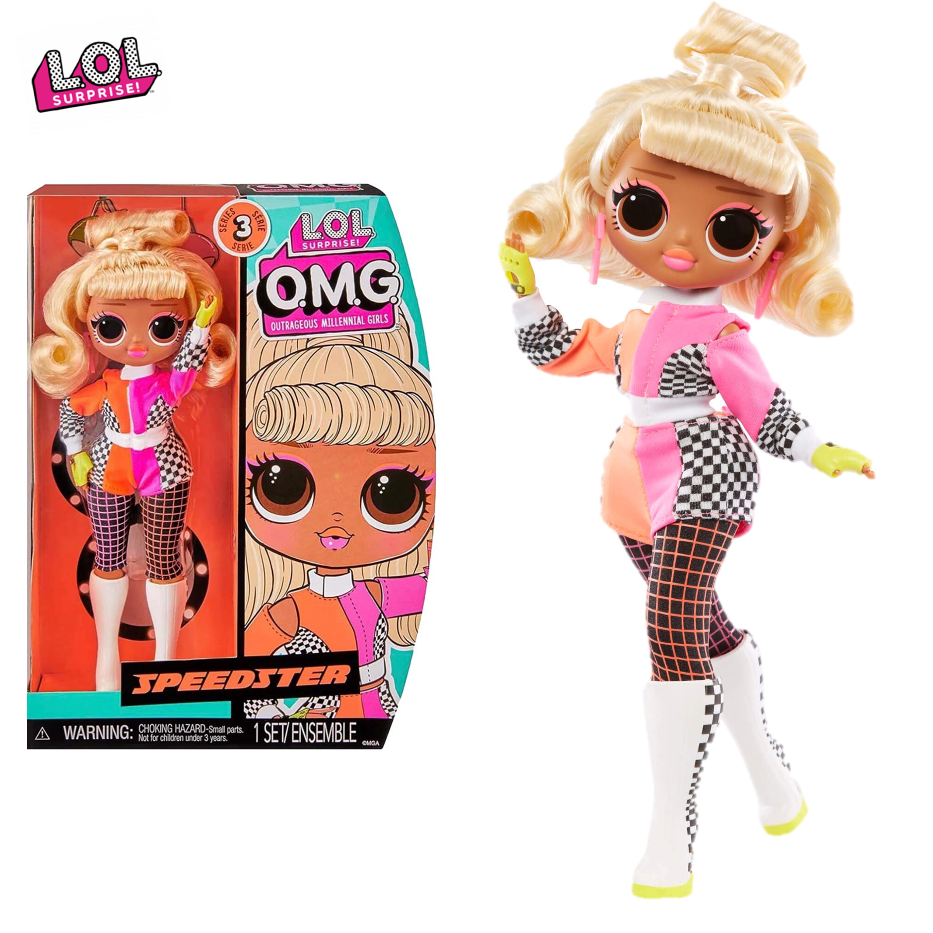 Lol Surprise Omg Hos Doll S3 - Speedster Lol Surprise Doll Toy Code Ll588580 ราคา 1,190 บาท*ส่งฟรี