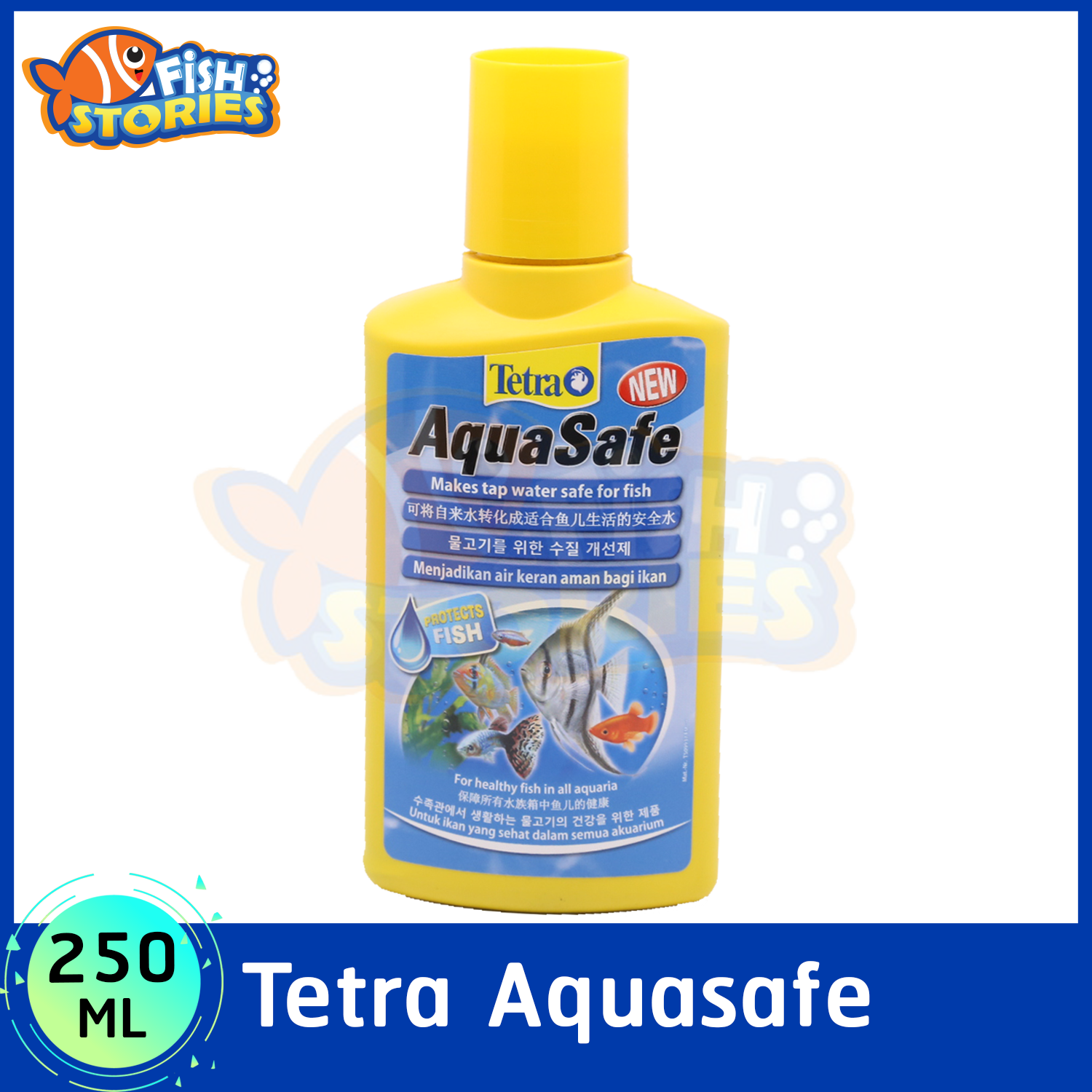 Tetra AquaSafe น้ำยาปรับสภาพน้ำ 250ml | Ninekaow.com