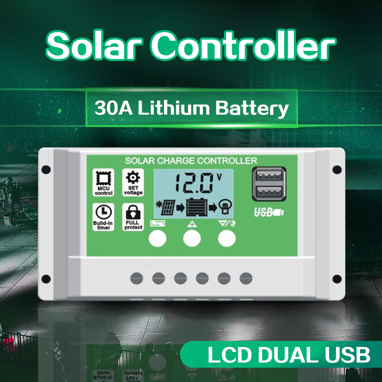 Solar Controller 12v MPPT Solar Hybrid Charge Controller 12v/24v ...