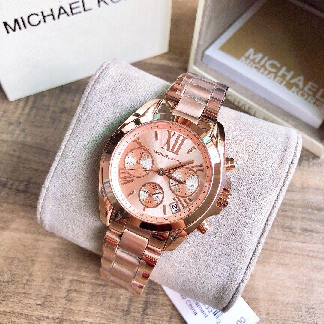นาฬิกาผู้หญิง นาฬิกาผญ นาฬิกาแบรนด์ Michael Kors Women's Watch Stainless Strap MK5799 ,MK5798