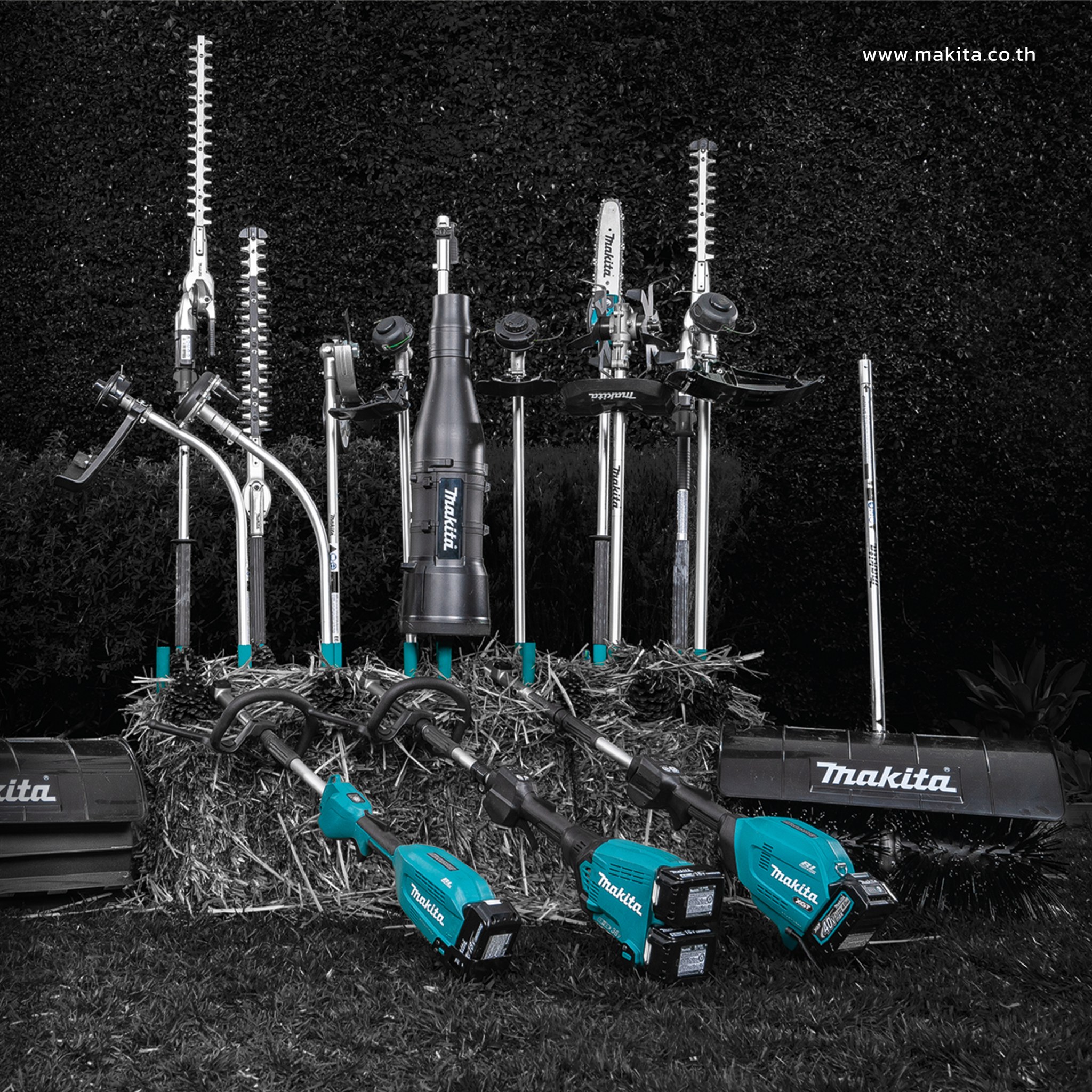 Makita DUX60Z เครื่องมือสำหรับงานสวนอเนกประสงค์ไร้สาย ทรงพลังเทียบเท่าเครื่องยนต์ 25 ซีซี เครื่องเปล่าไม่รวมอุปกรณ์เสริม ไม่รวมแบต ชาร์จ ราคา 8,190 บาท*ส่งฟรี