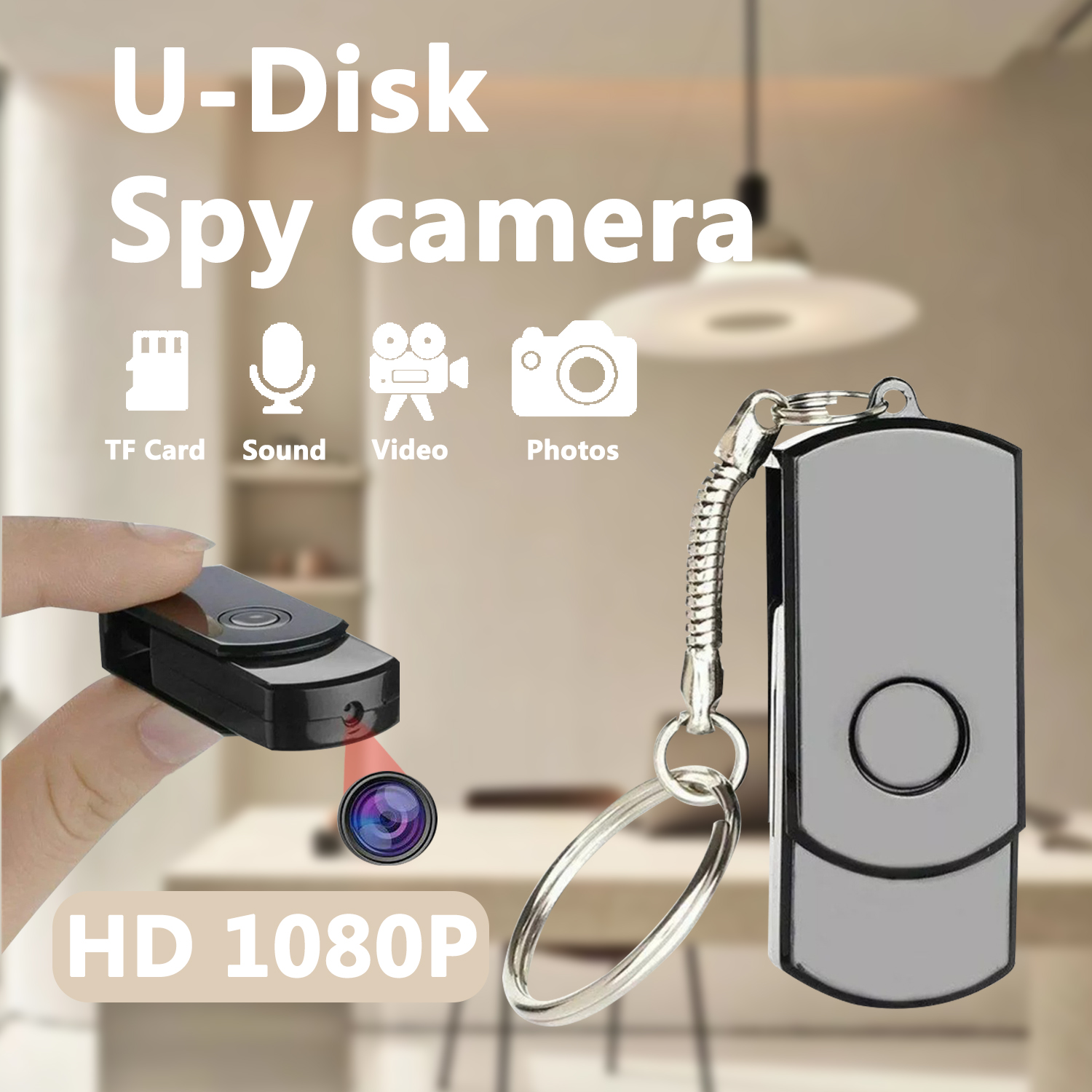 EAST ENERGY 1080P Protable กล้องจิ๋วแอบดู กล้องจิ๋ว ซ่อน กล้อง แอบ บถ่าย 4k Mini Camera ราคา 726 บาท*ส่งฟรี