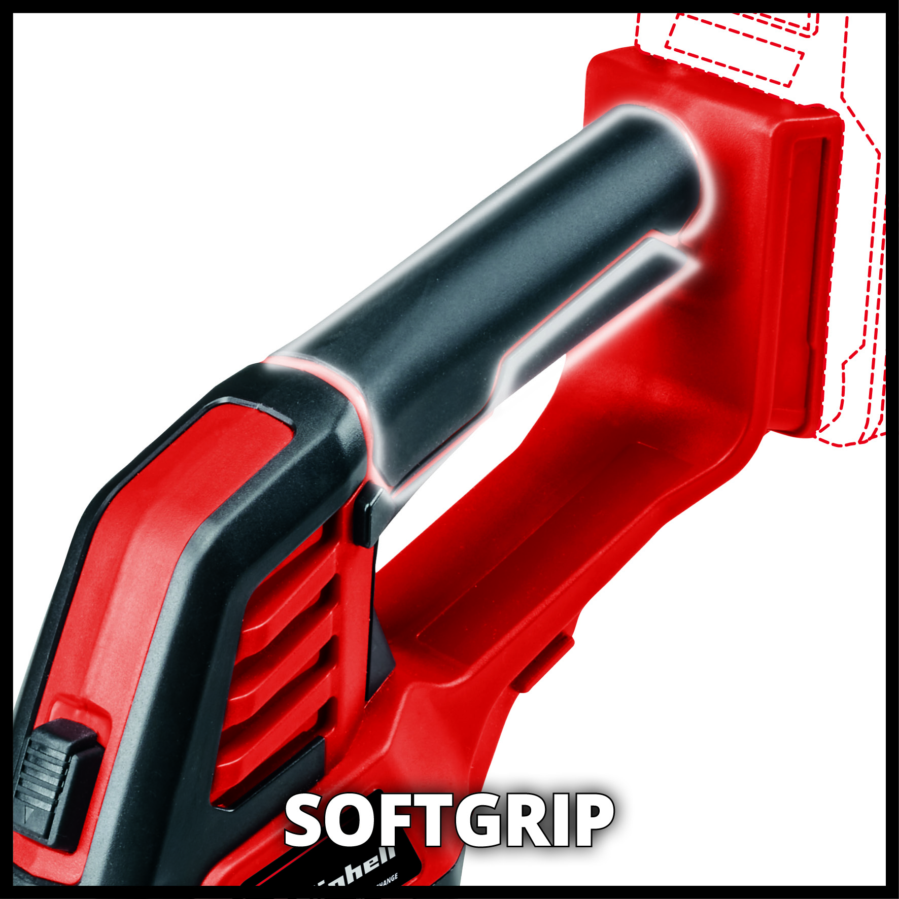 Einhell_Official Cordless Grass Cutting and Hedge Trimming Scissors, Model Ge-Cg 18/100 Li-Solo [Product Does Not Include Battery/Charger] ราคา 1,856 บาท*ส่งฟรี