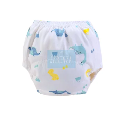 Jabenza Washable Cotton Training Pants, Cotton Pullup Diapers, Pullup Pants (3 layer) Size L (15)