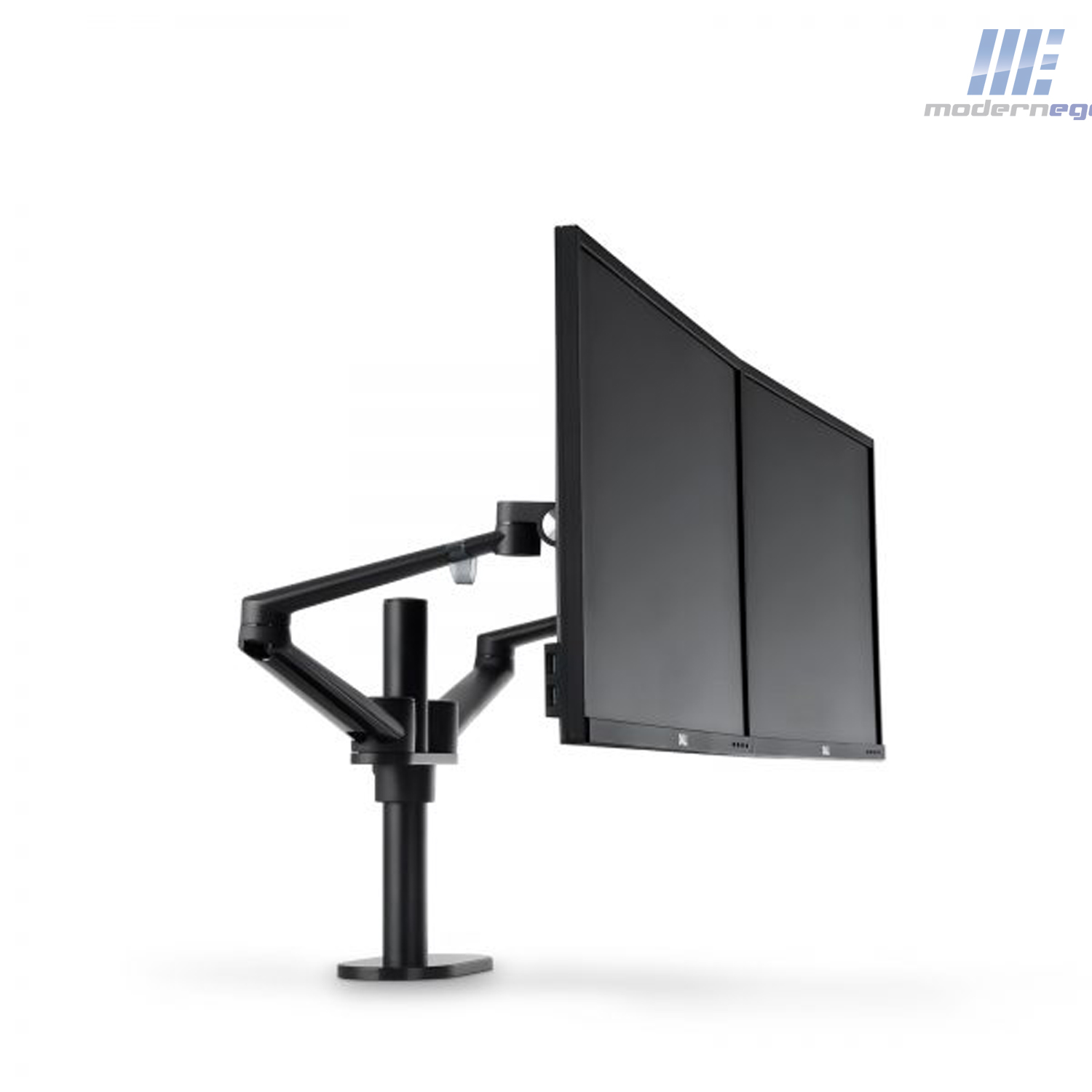 ขายึดจอคู่ Full Motion Dual Monitor Desk Mount Stand