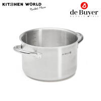 de Buyer France 3506.20 Stainless steel High Stewpan PrimAppety without Lid / หม้อสตูว์ หม้อสแตนเลส