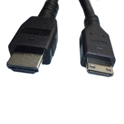 สายสัญญาณ HDMI Mini Cable สำหรับกล้องถ่ายวีดีโอ HC-V757 HC-X929 HC-W858 Panasonic Camcorder Part K1HY19YY0021