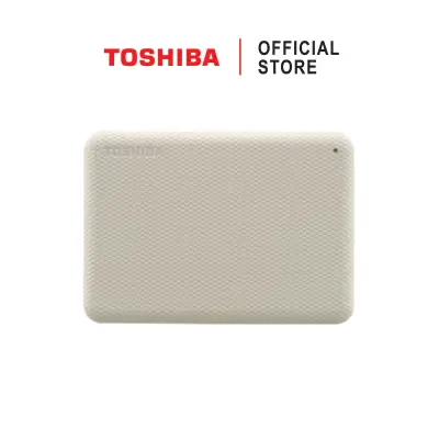 Toshiba External Harddrive (2TB) สีขาว รุ่น Canvio V10 External HDD 2TB USB3.2 New!