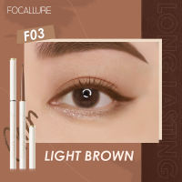 FOCALLURE Official Store อายไลเนอร์ เครื่องสำอางผู้หญิง หัวบางเฉียบ 1.7มม.