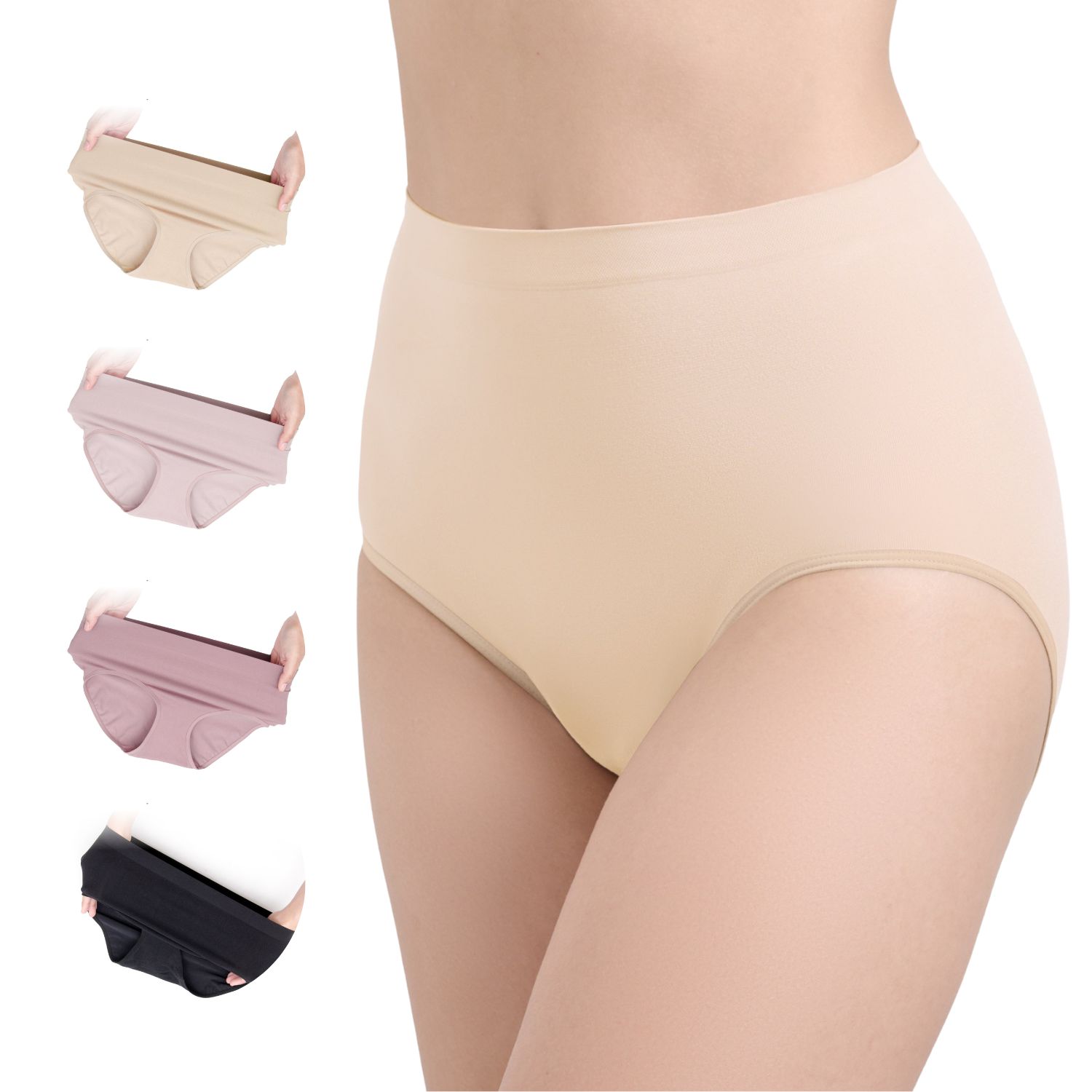 Cherilon Feel Good เชอรีล่อน กางเกงใน เต็มตัว ใส่สบาย ยืดหยุ่นสูง สัมผัสนุ่ม เนียน ไม่ระคายผิว ระบายอากาศดี ไม่อับชื้น ไม่ย้วย ไม่ปีนก้น ONIC-SMPFU1 ราคา 99 บาท*ส่งฟรี