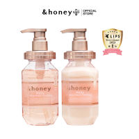 [MELTY 2 STEPS] &HONEY MELTY MOIST REPAIR SHAMPOO 440ML + TREATMENT 445G