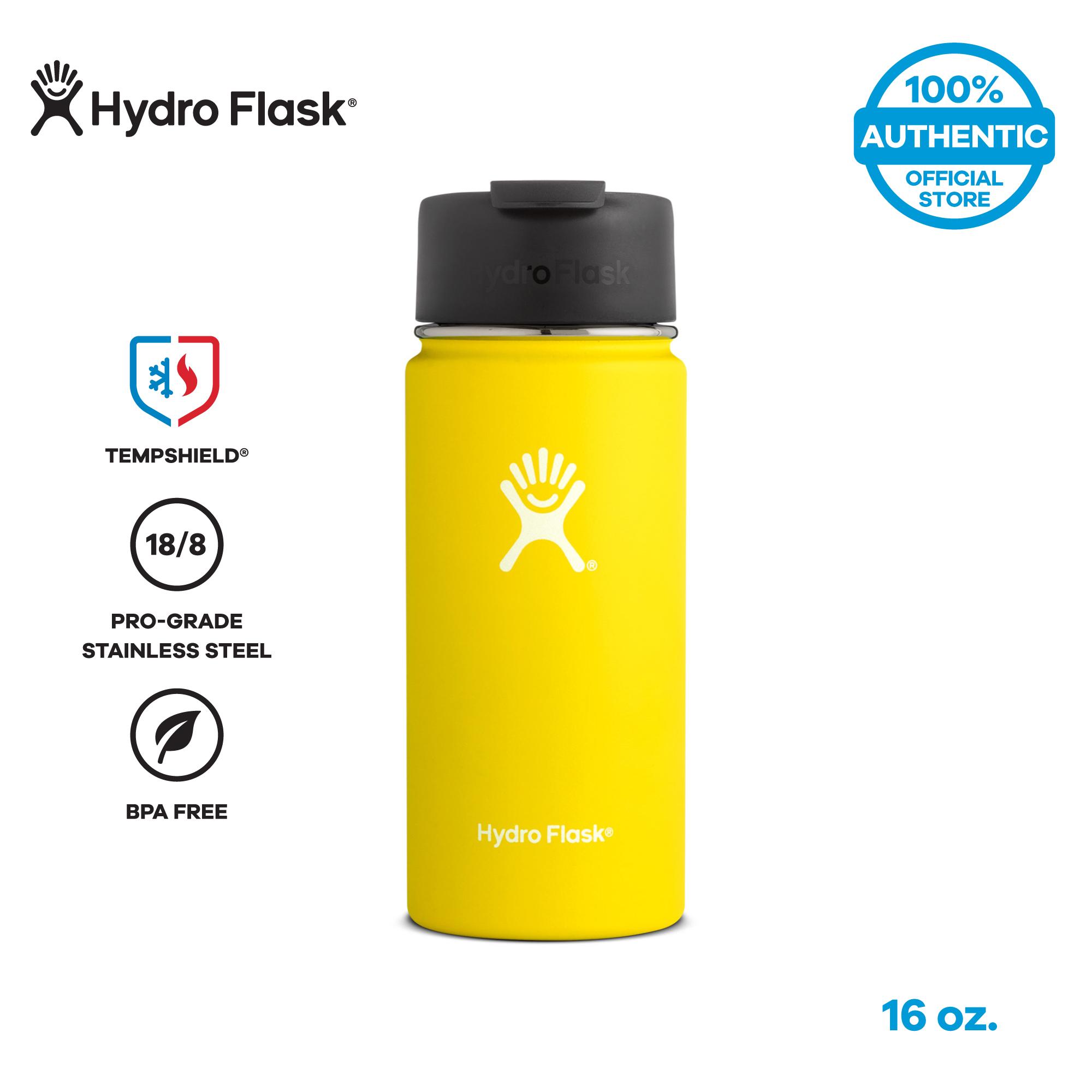 HYDRO FLASK รุ่น WIDE MOUTH  FLIP LID 16 OZ กระติกน้ำ เก็บความเย็น เก็บความร้อน เก็บอุณหภูมิ