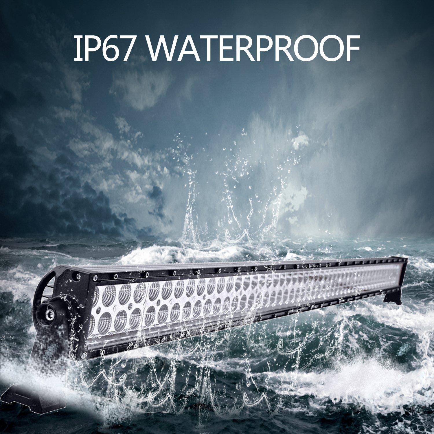 Straight 3D LED Light Bar Spot Flood Combo Beam 180 watt 32 Inch. For Jeep ATV Truck Work Driving Light ไฟรถยนต์บาร์ยาว ไฟหน้ารถ บาร์รถยนต์ 180 วัตต์ ทรงตรง เน้นเเสงพุ่งเเละกระจายในโคมเดียว รุ่น SuperBright คุณภาพสูง มีประกันสินค้า เเสงขาว จำนวน 1 โคม