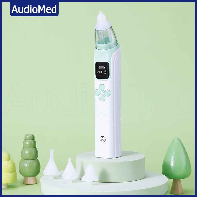 🔥ส่งจากไทย🔥เครื่องดูดน้ำมูกไร้สาย 3 หัวดูด มีเสียงมีไฟ ปรับได้3ระดับ สำหรับ 0-12 ปี ถอดล้างได้ ที่ดูดน้ำมูกเด็ก