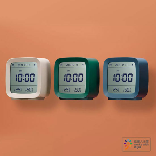 Xioami Qingping Bluetooth 3 in1 Alarm Clock - นาฬิกาปลุกบลูทูธอัจฉริยะ 3 in1 (BLE) (CN) ราคา 469 บาท*ส่งฟรี